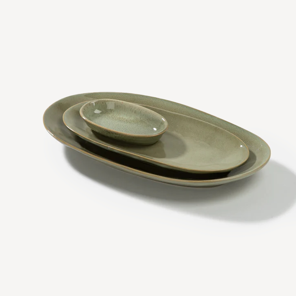 Matcha Ceramic Serving Plate
