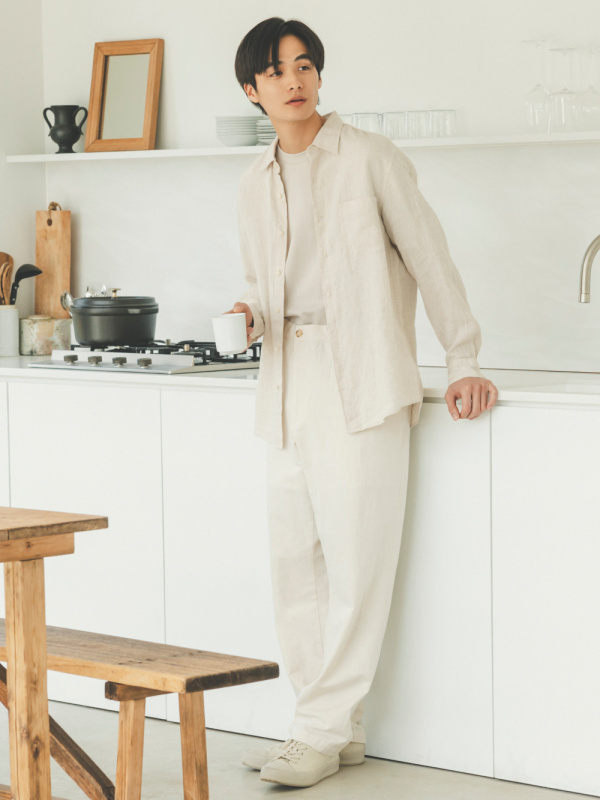 Premium Linen Long Sleeve Shirt