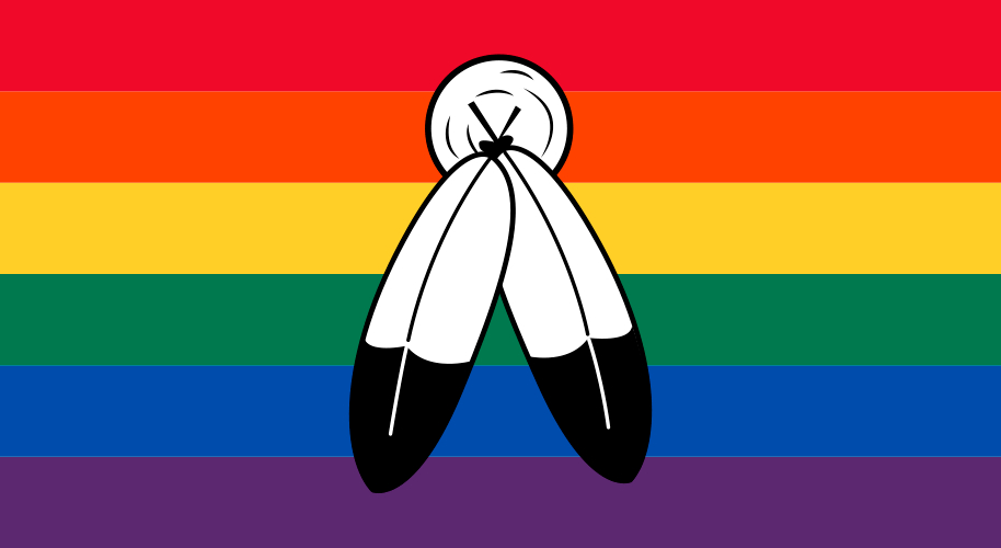 The Two-Spirit Pride Flag