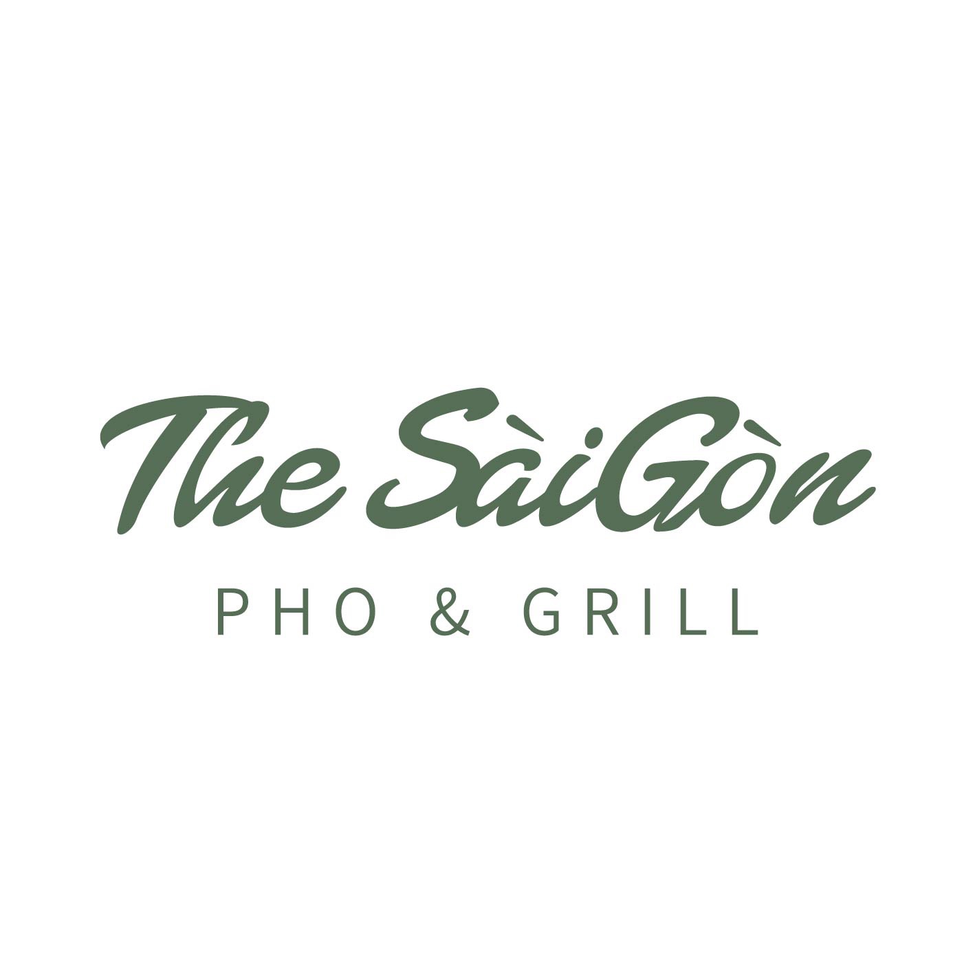 The SaiGon Pho & Grill logo
