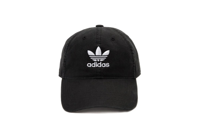adidas adidas Trefoil Relaxed Dad Hat at Journeys, $32