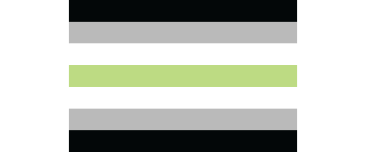 Agender pride flag