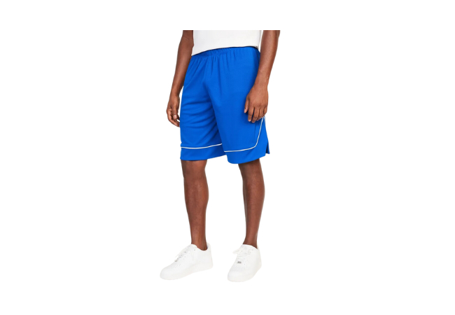 Old Navy Mesh Basketball Shorts -- 10-inch inseam, $32.99