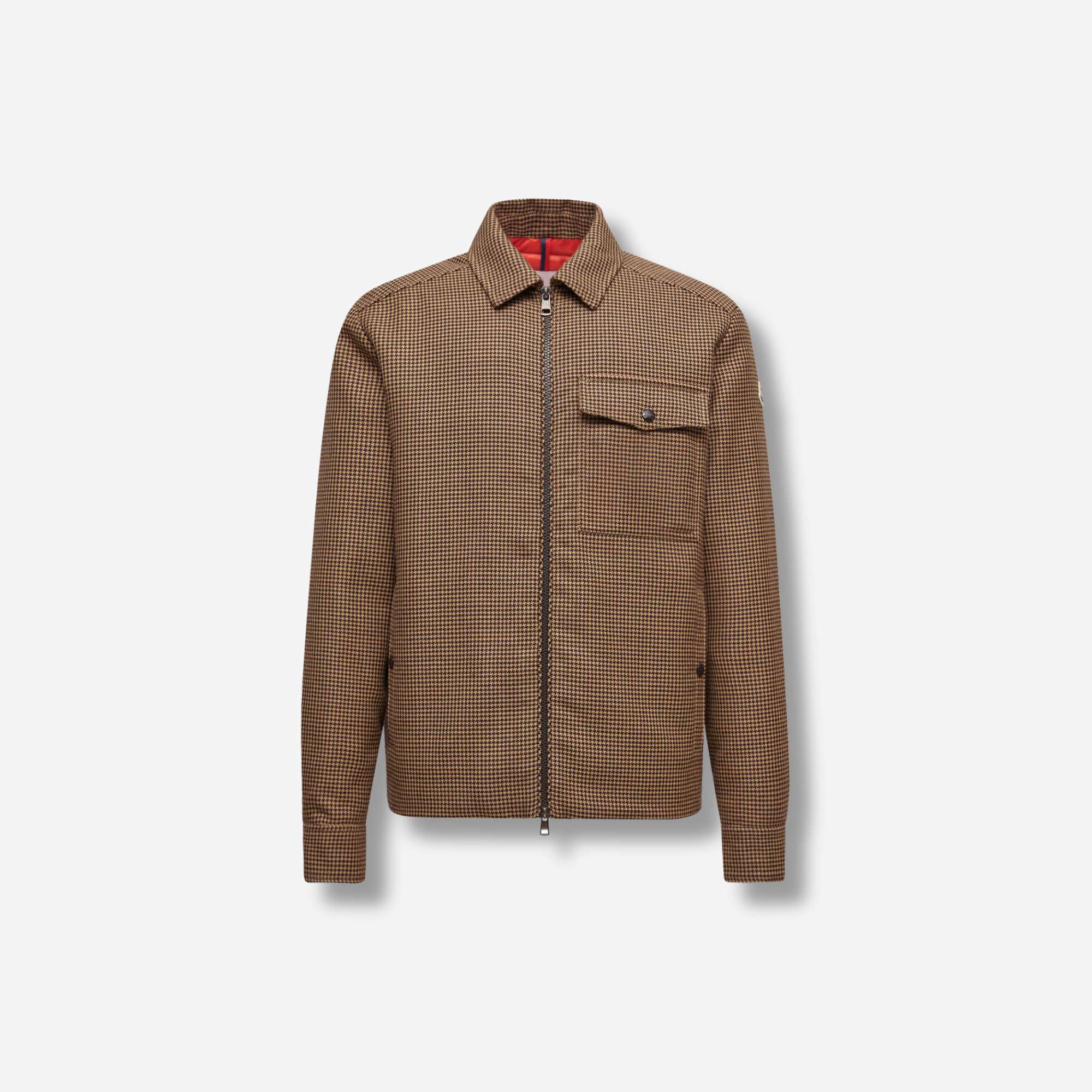 Brown moncler jacket