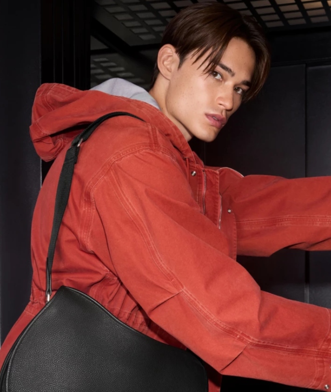 Burb red jacket