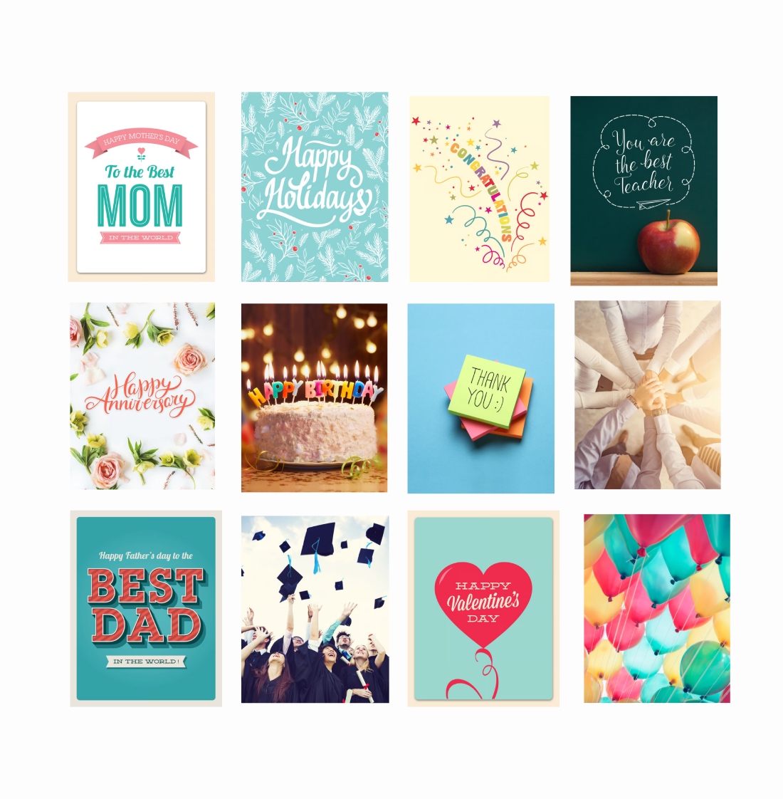 Celebration card ideas