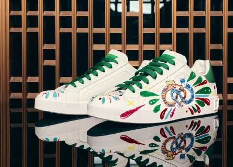 Dolce green scneakers