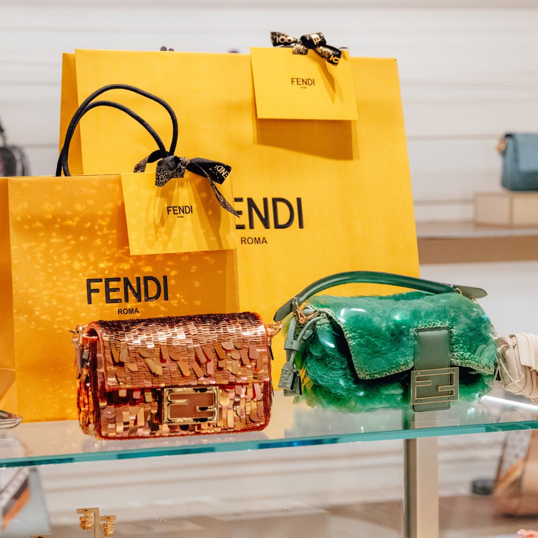Fendi shopping bags