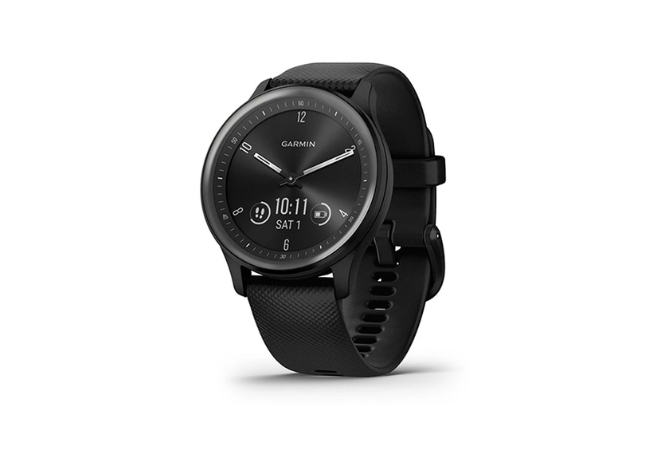Garmin vivomove Sport GPS Smartwatch & Fitness Tracker - Black at The Source, $239.99