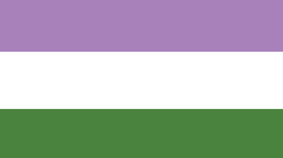 genderqueer pride flag