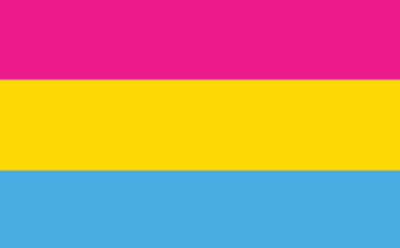 Pansexual pride flag