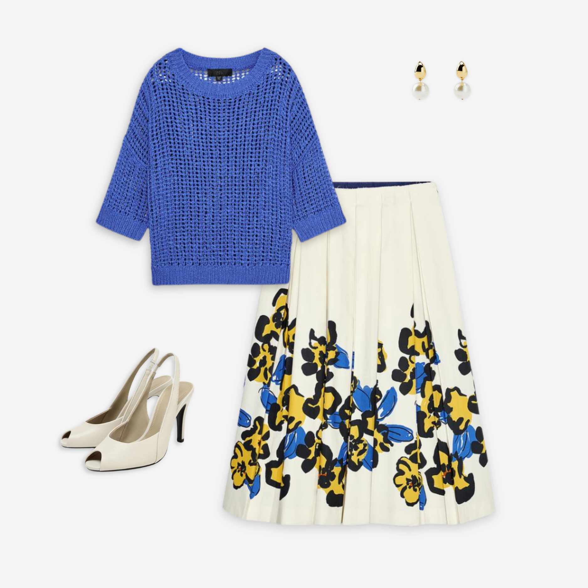 Printed skirt
