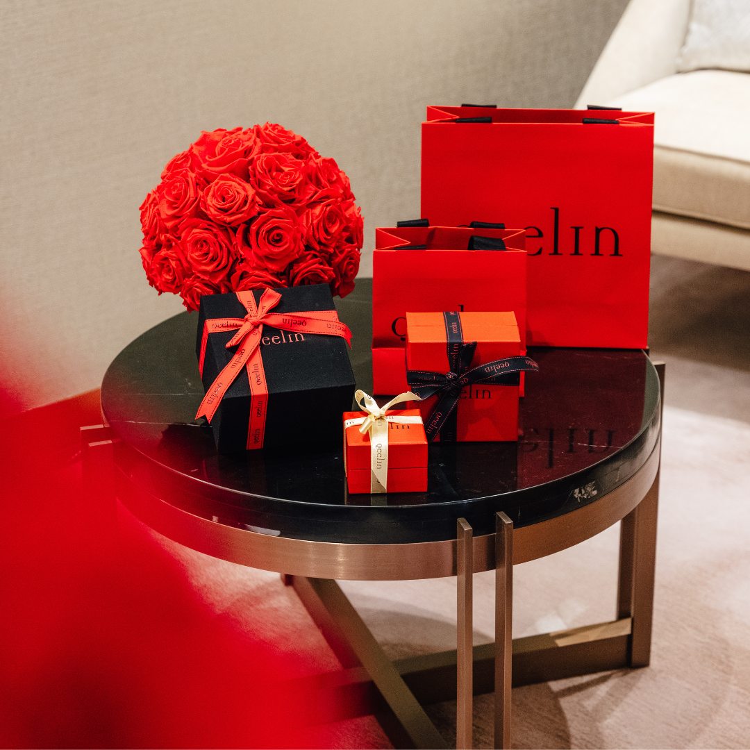 Qeelin luxury gift bags