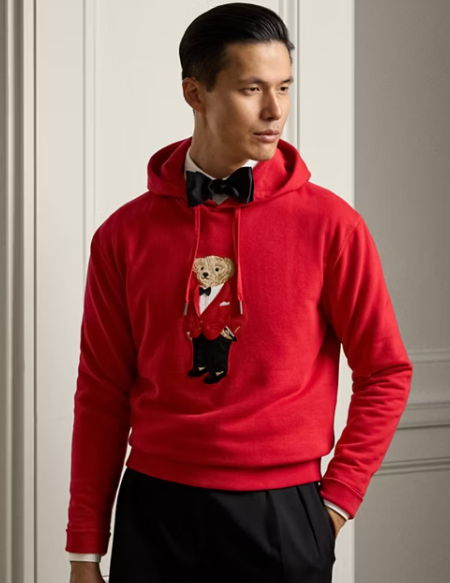 Ralph lauren red hoodie