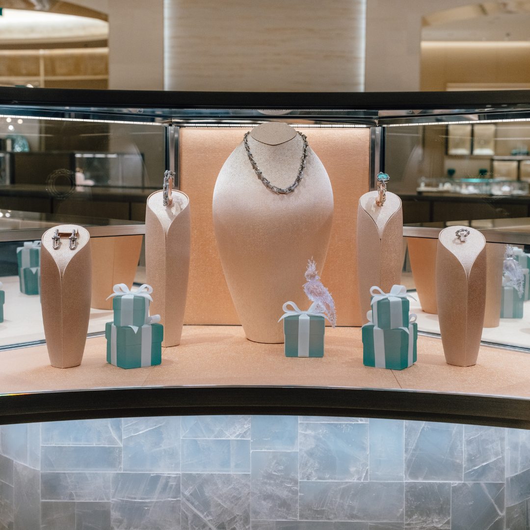 Tiffany luxury jewelry store