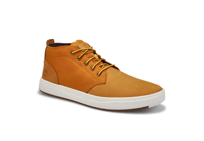 Timberland Mens Davis Square Chukka Boot - Wheat at SoftMoc, $99.99