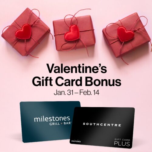 Valentine's gift card bonus