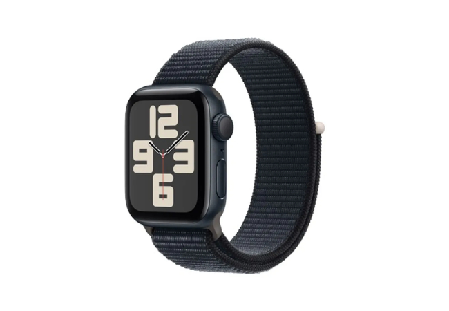 Apple® Watch SE 40mm Midnight Aluminium Case with Midnight Sport Loop (GPS) at The Source