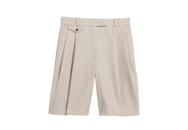 Banana republic lido italian wool bermuda short