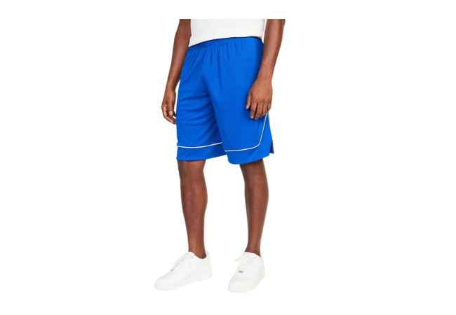 Old Navy Mesh Basketball Shorts -- 10-inch inseam, $32.99