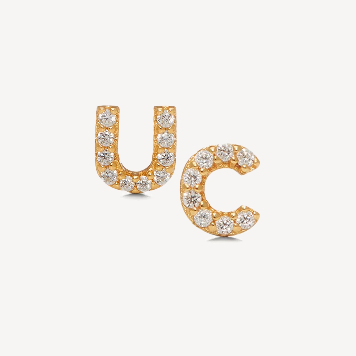 Hillberg & Berk ABC Stud Earring