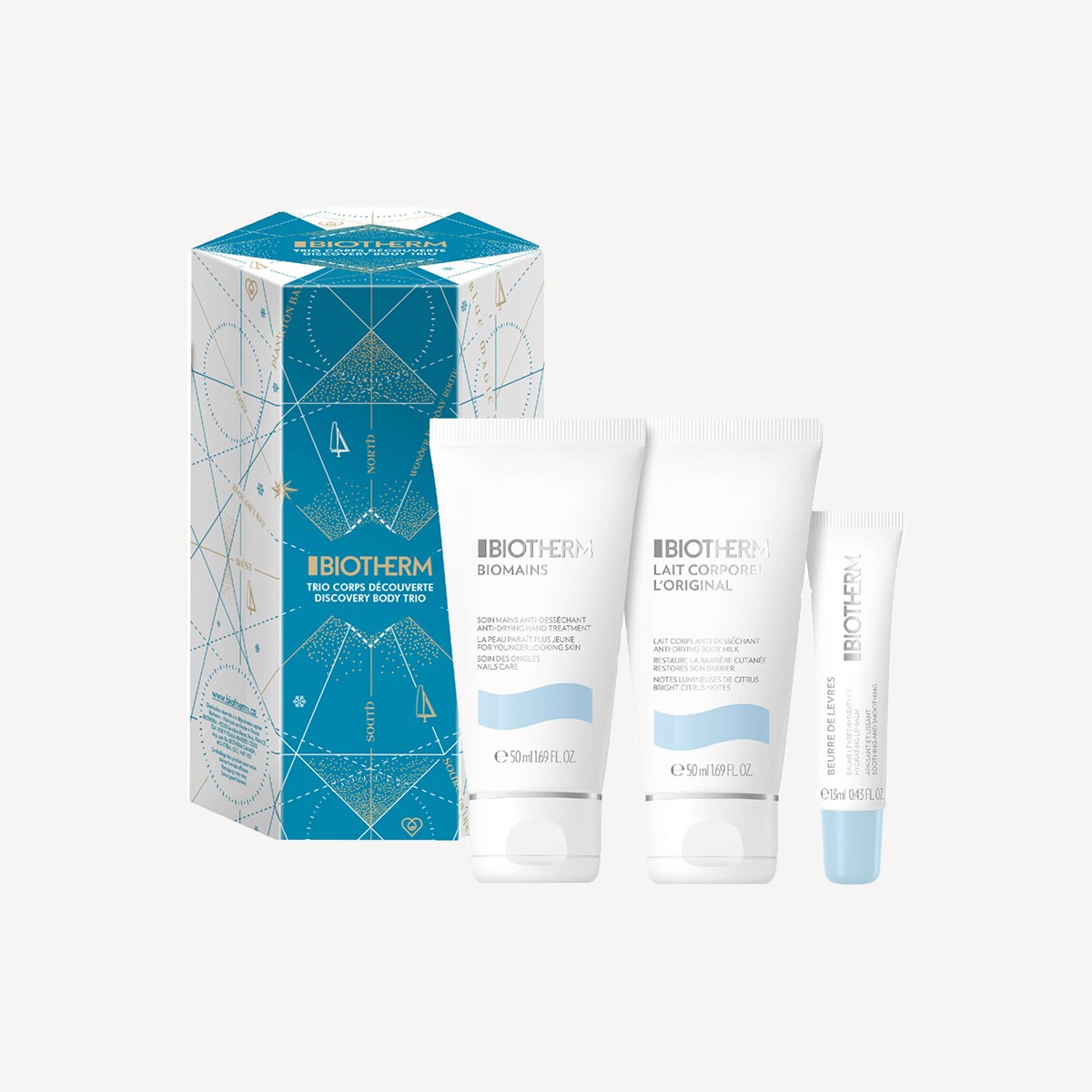 Biotherm Discovery Body Trio Gift Set