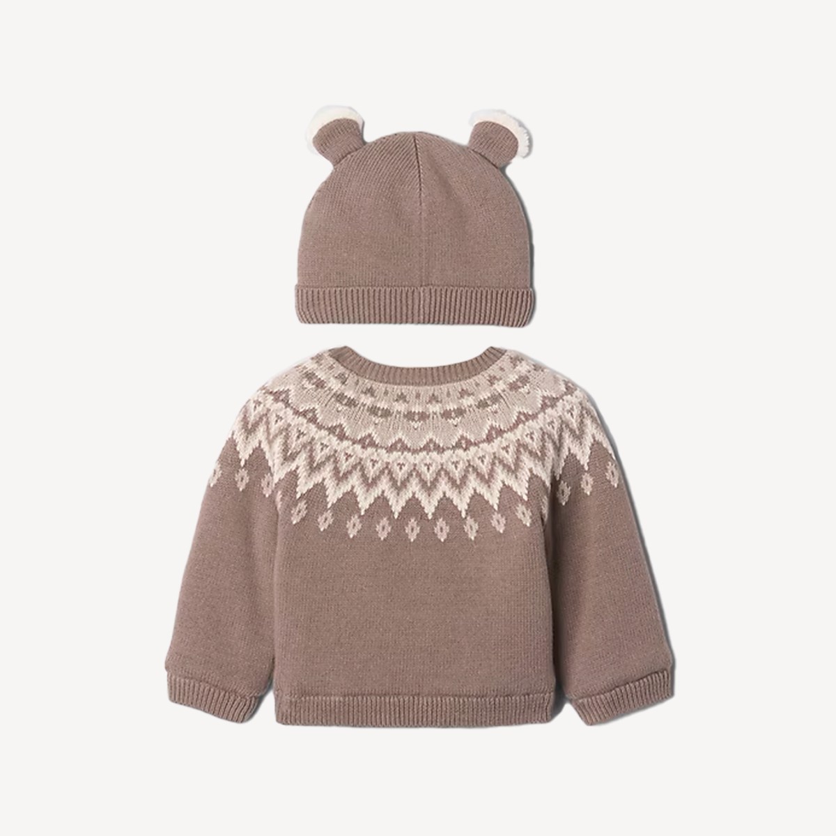 Gap Baby Fair Isle Cozy Cardigan Sweater Set