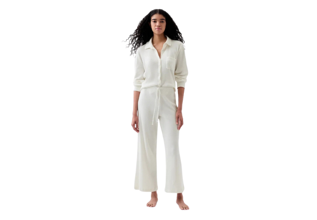 Gap Waffle Cropped PJ Pants