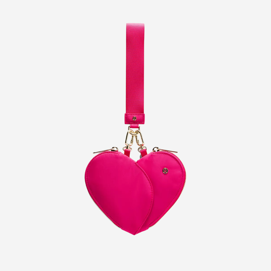 Dual Wristlet Heart Pouch Lululemon