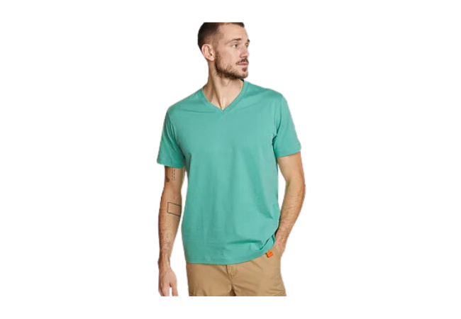 Eddie Bauer Men's Legend Wash 100% Cotton Short-Sleeve V-Neck T-Shirt, $36