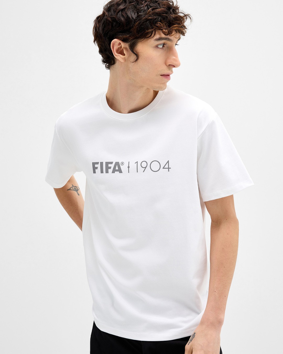 Metallic FIFA Print T-Shirt
