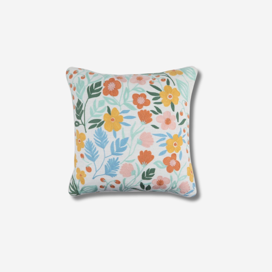 Fox Home | Flower Throw Pillow