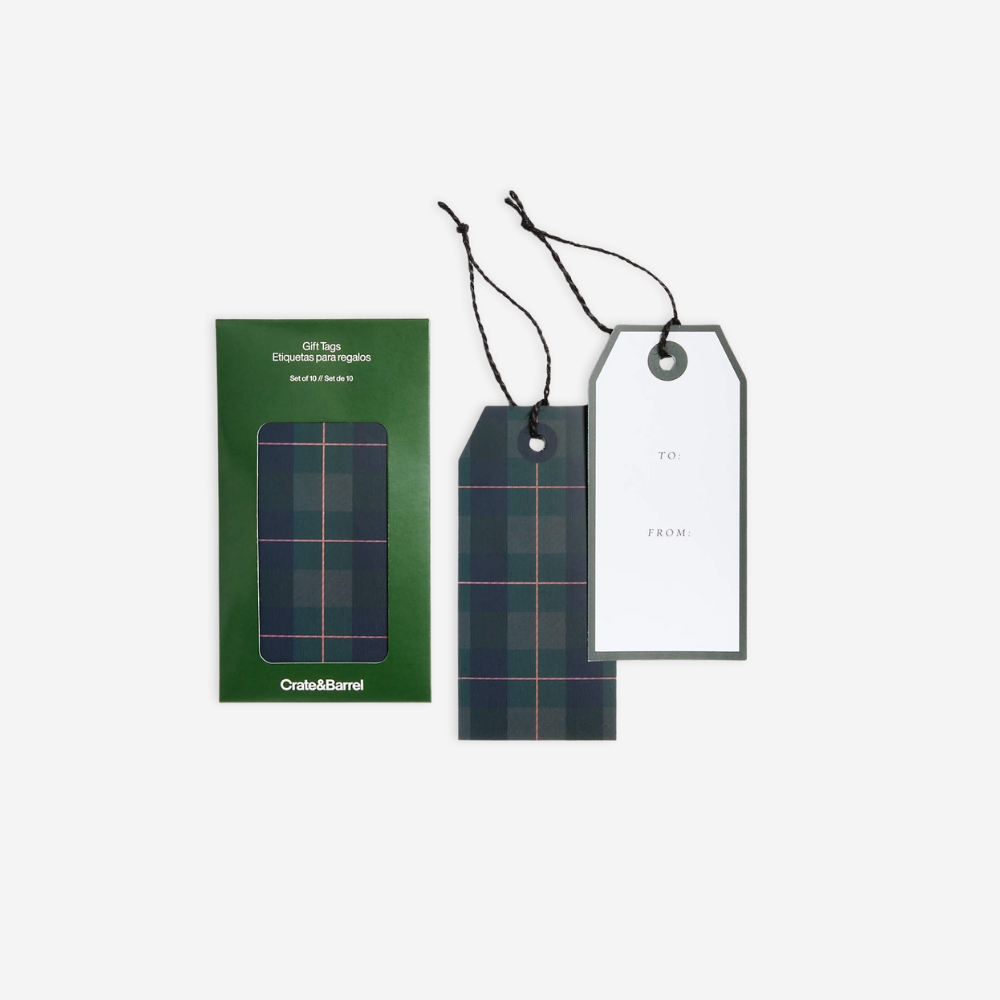 Crate & Barrel | Gift tags