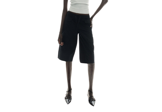 H&M Cargo Bermuda Shorts