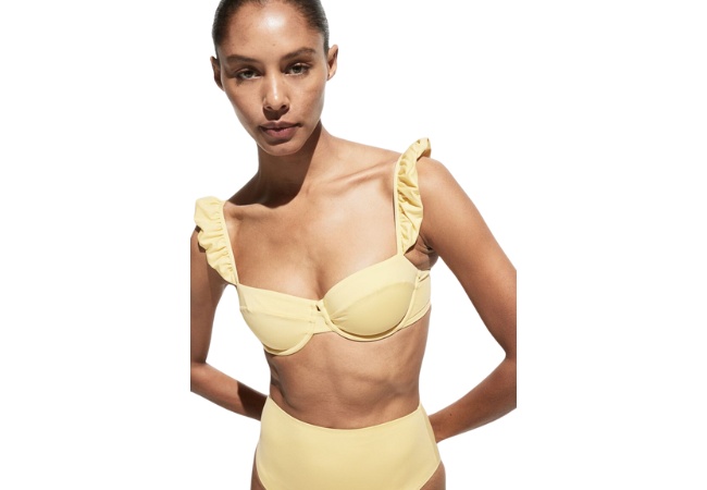 H&M non padded bikini top