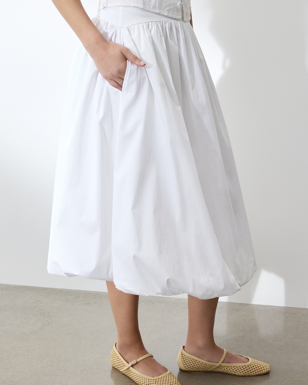 Icône Poplin Bubble Skirt