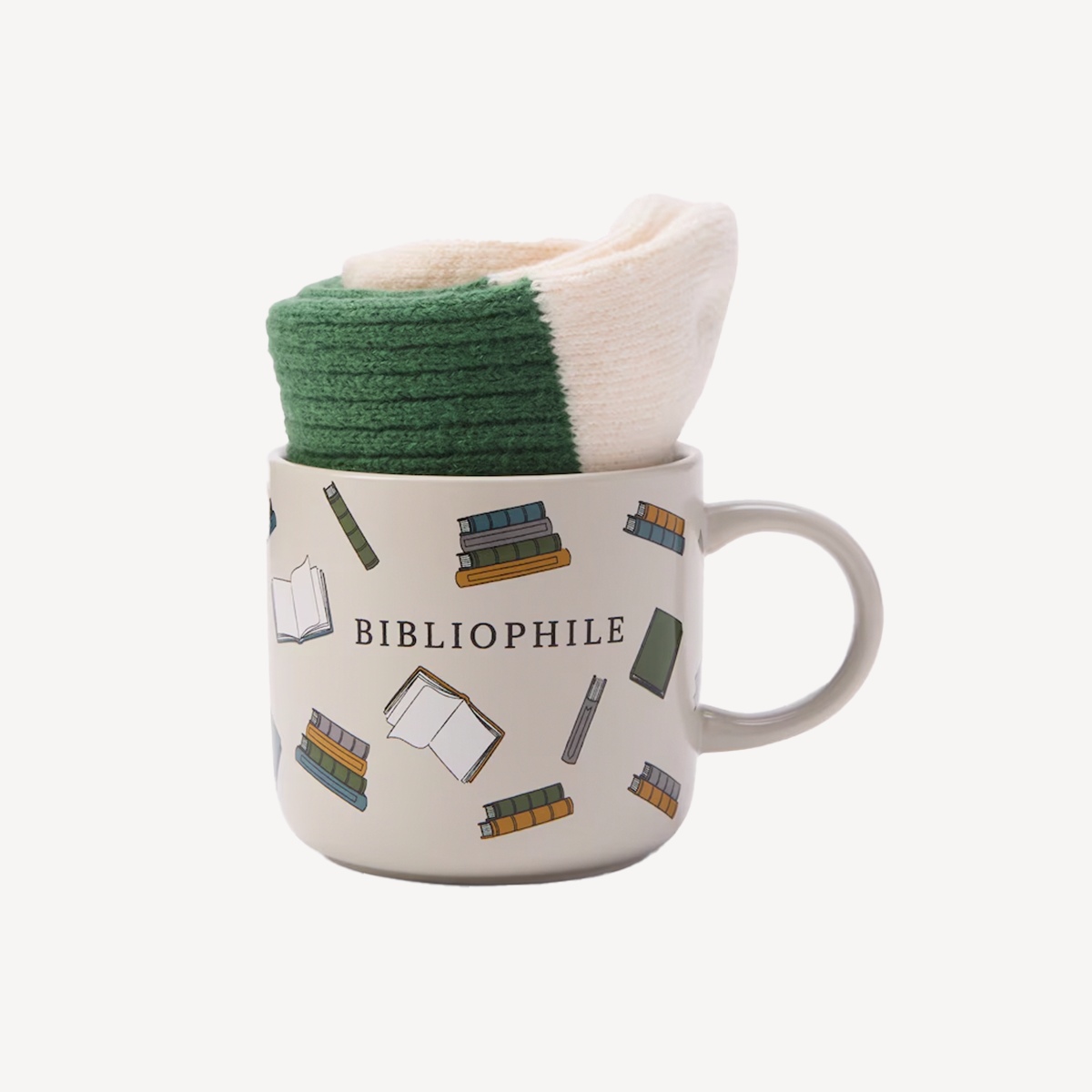 Indigo Mug & Sock Gift Set