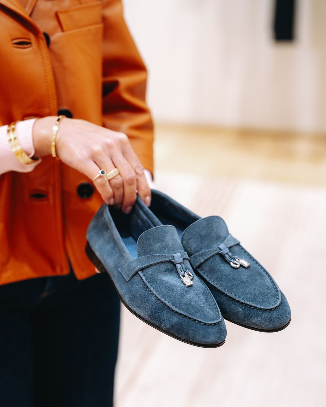 Joan loafer aegean wave