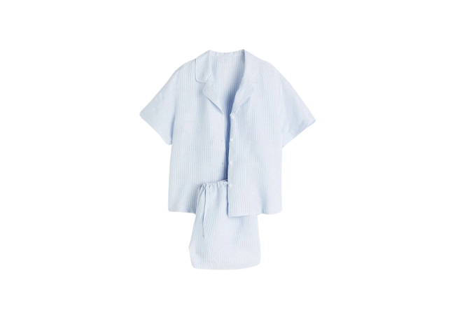 H&M Linen-blend Pajamas