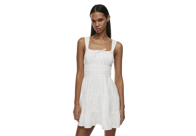 Sunday Best Martine Poplin Dress at Aritzia