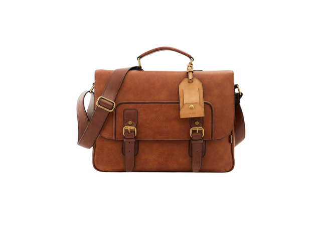 Aldo Gludia Cognac Men's Bags, $85
