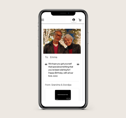 Message screen