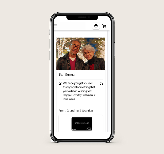 Message screen