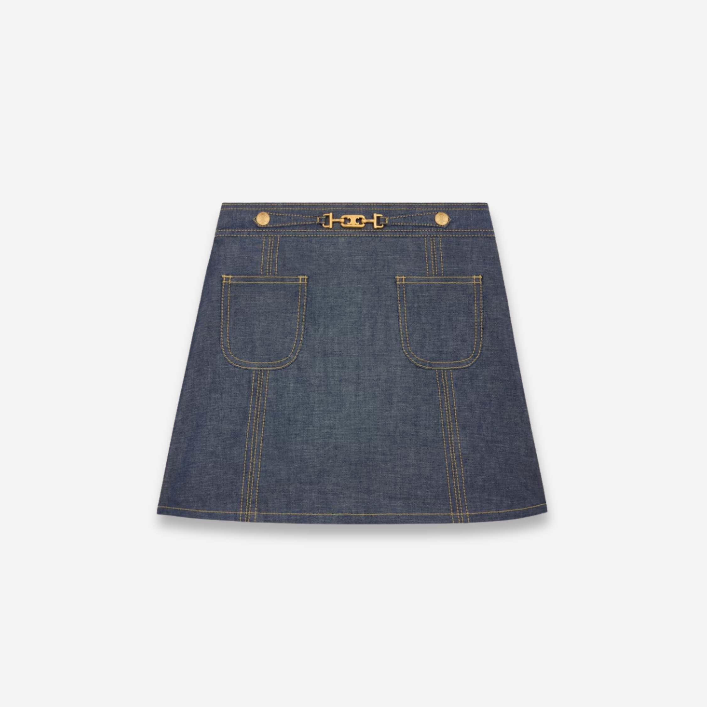Celine Trapeze Mini Skirt