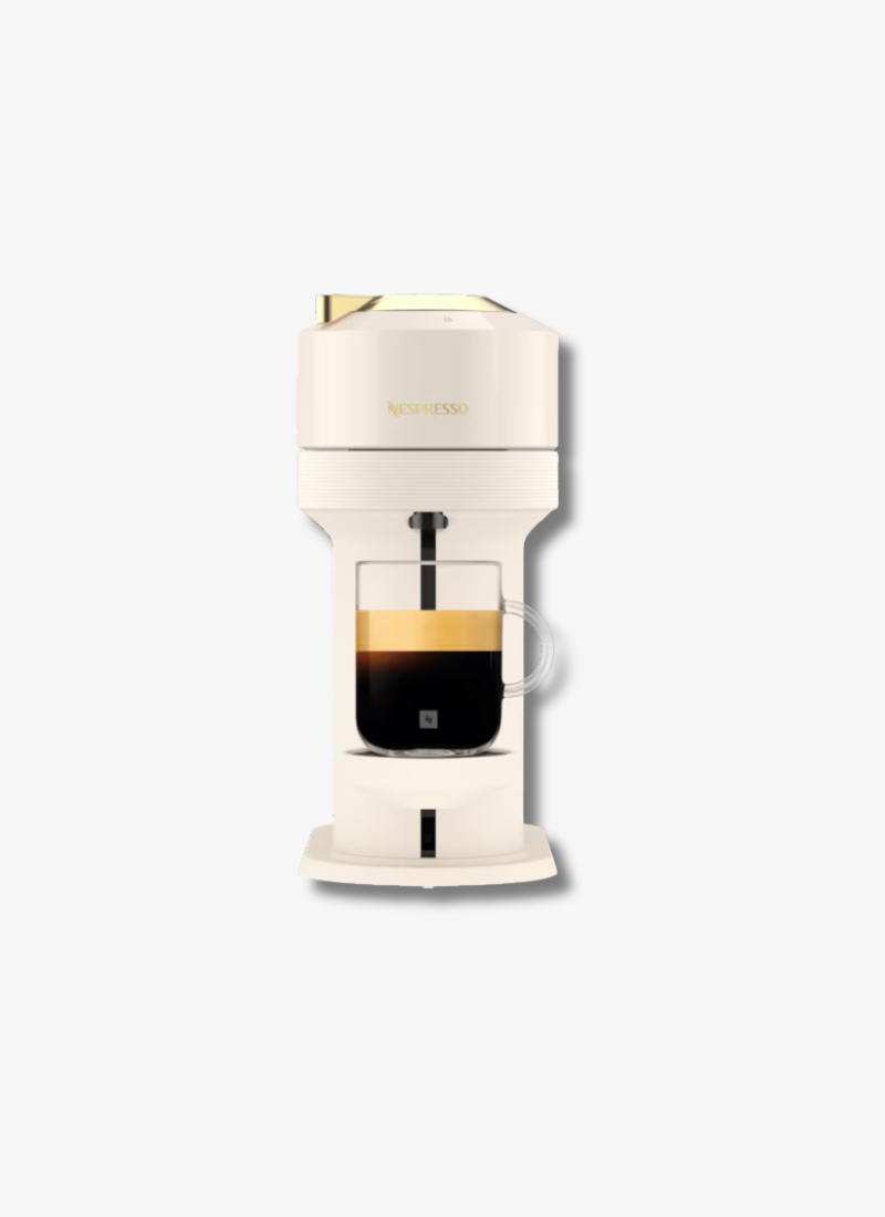 Nespresso - Vertuo Next Full White & Gold
