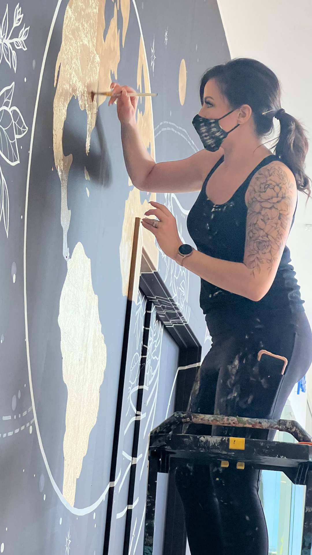 Painting murals