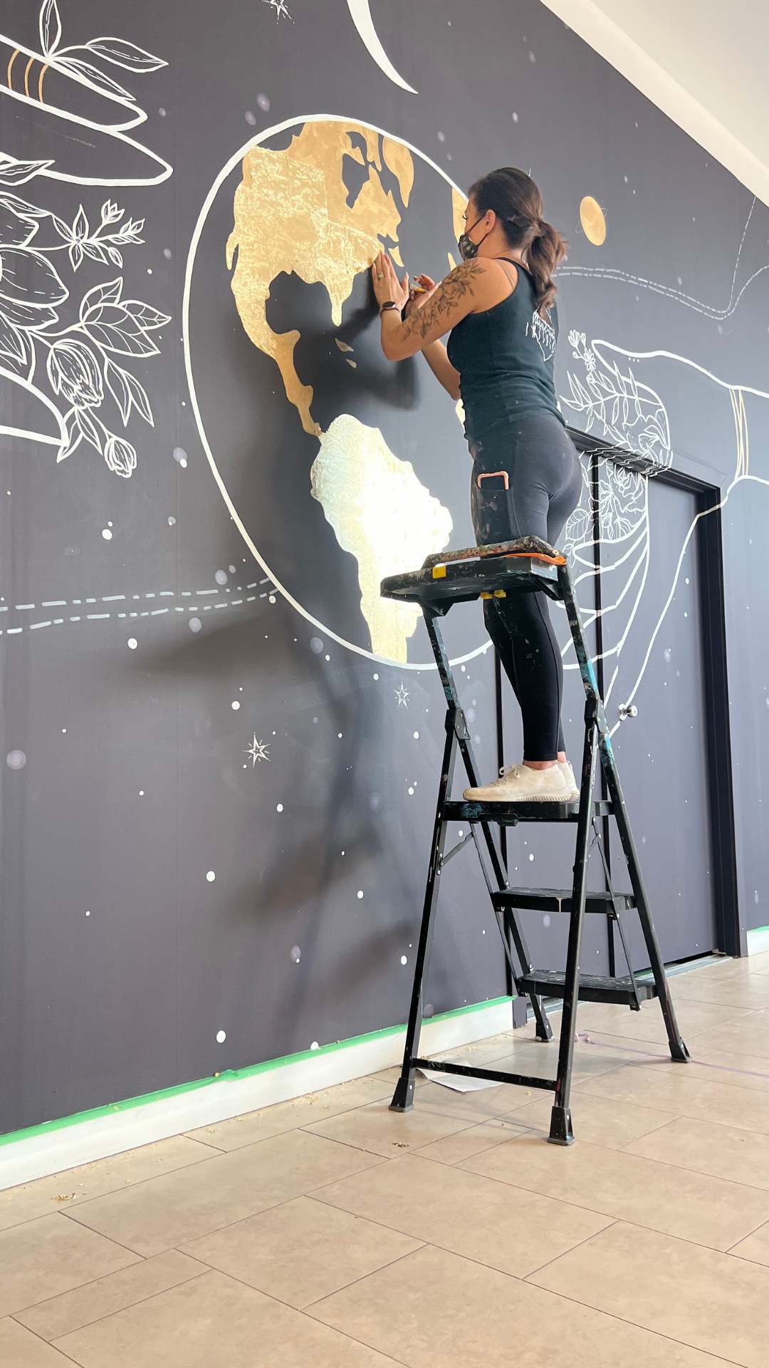 Painting murals