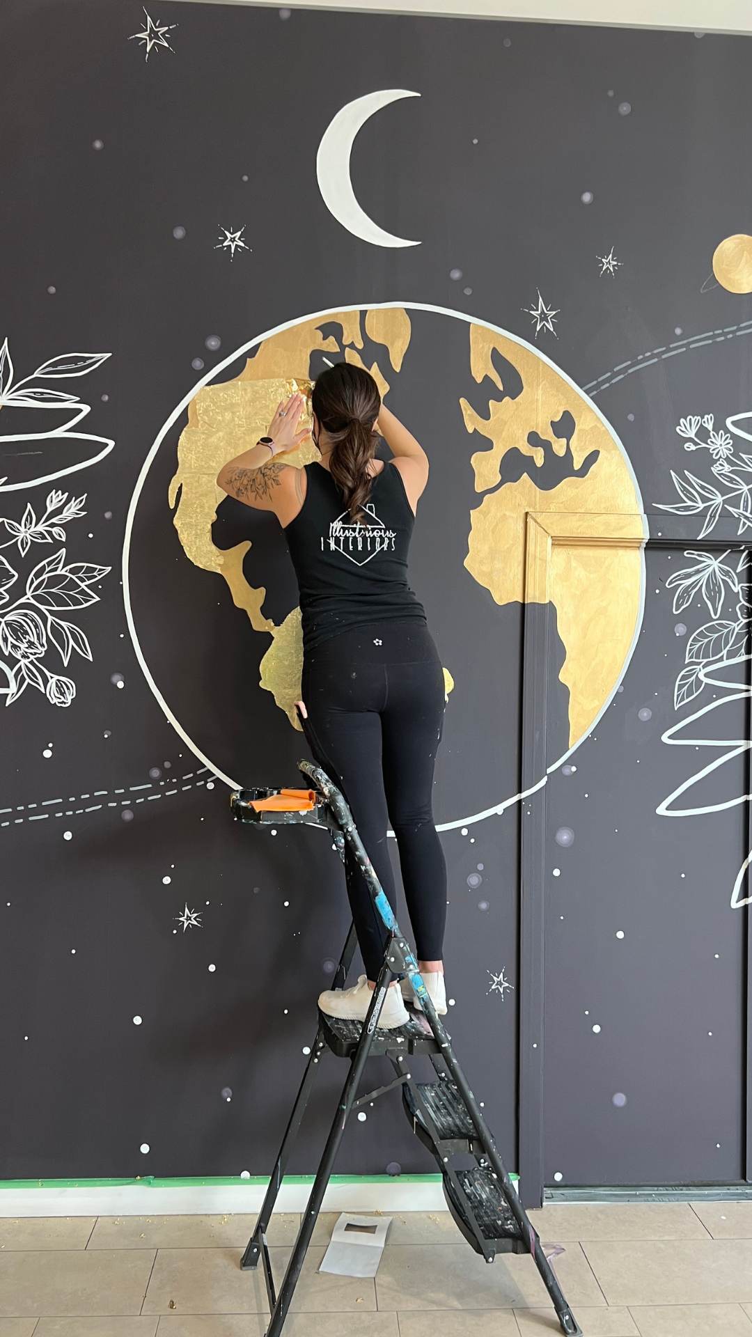 Painting murals