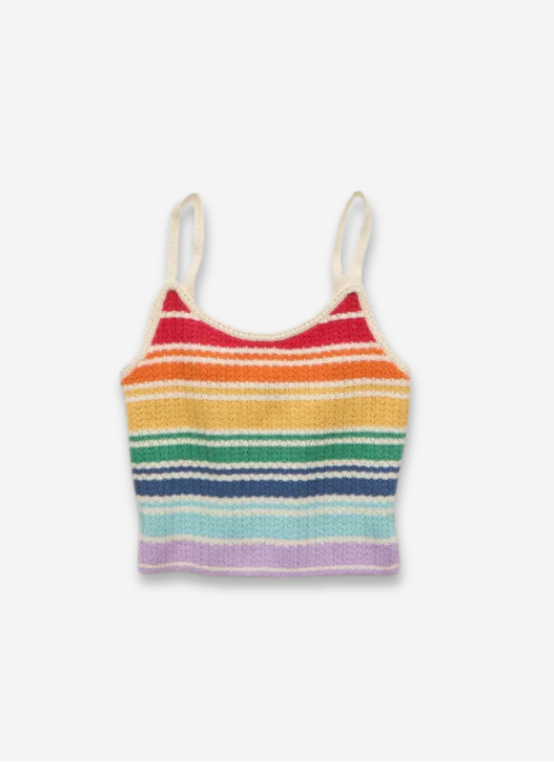 Rainbow top