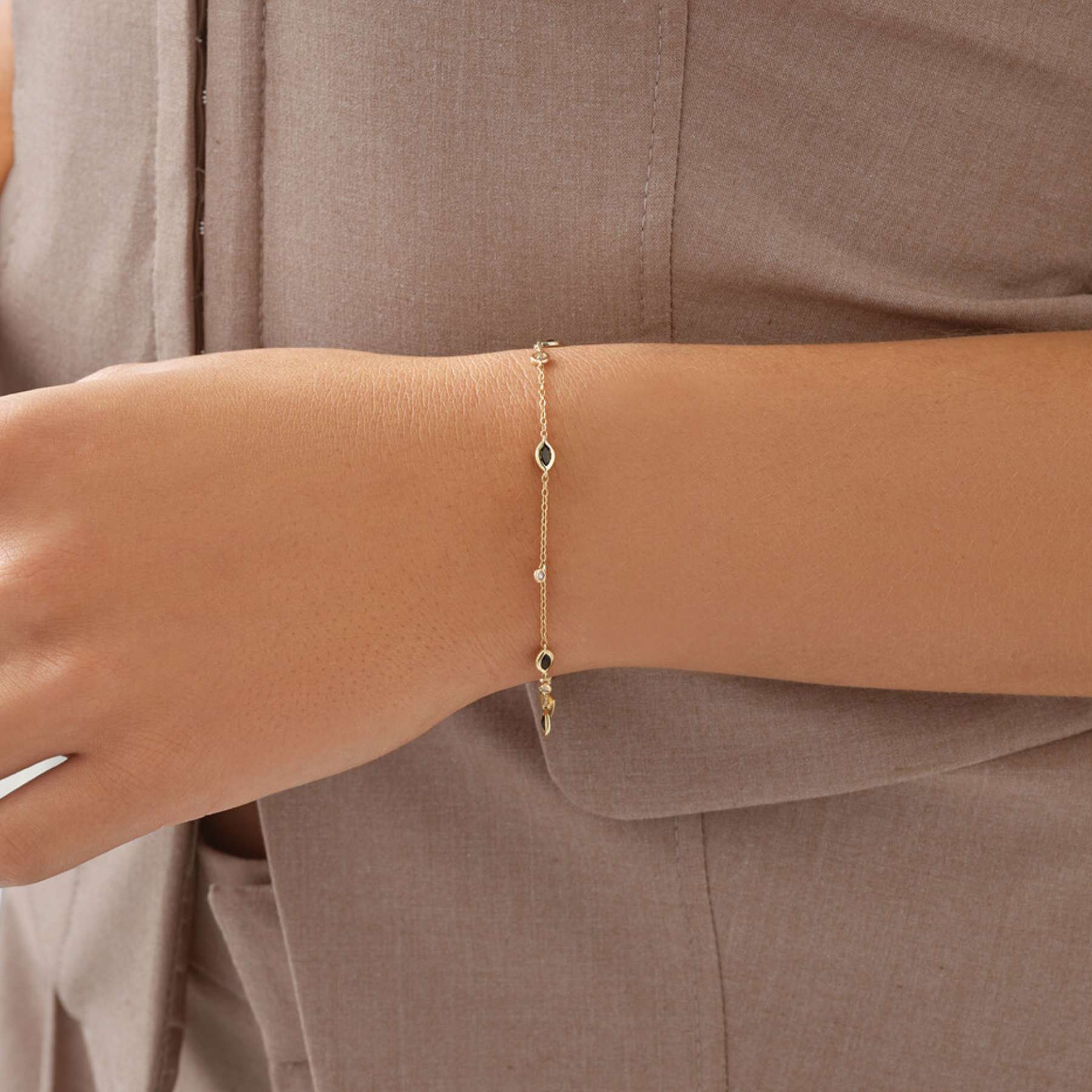 Serendipity Yellow Gold Bracelet